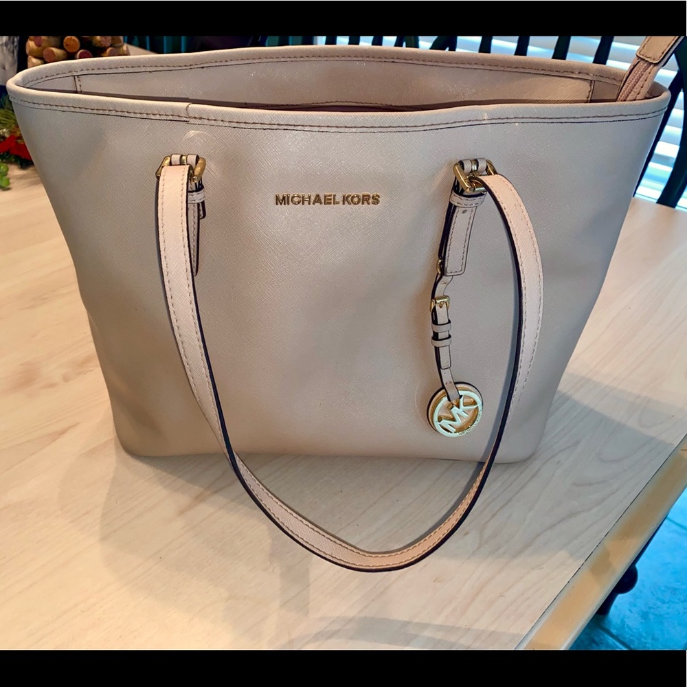 COPY - Light Nude Pink Michael Kors Tote Purse